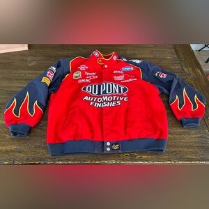 2002 Chase Authentics Jeff Gordon NASCAR Dupont Jacket XXL
